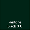 Pantone Black 3 U