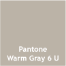 Pantone Warm Gray 6 U