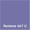 Pantone 667 U